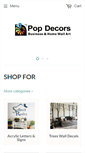 Mobile Screenshot of popdecors.com
